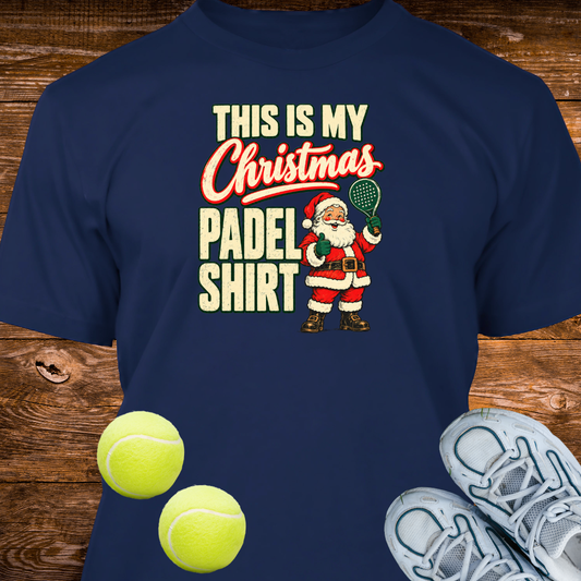 This Is My Christmas Padel Shirt