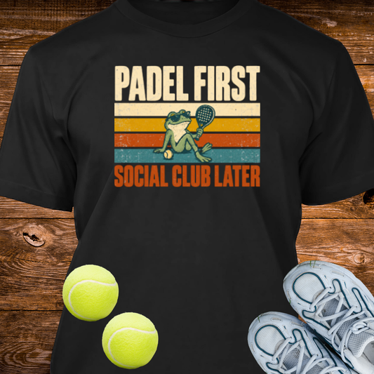 Padel First, Social Club Later