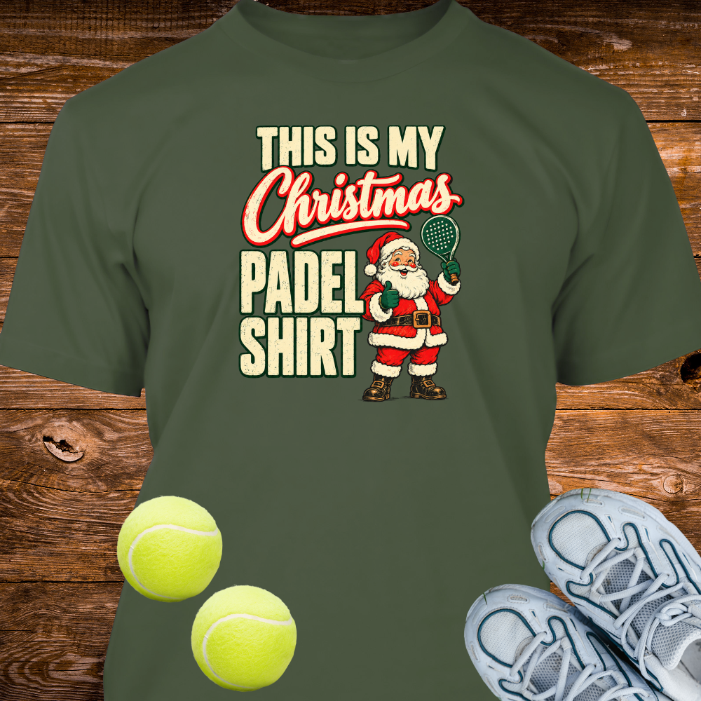 This Is My Christmas Padel Shirt