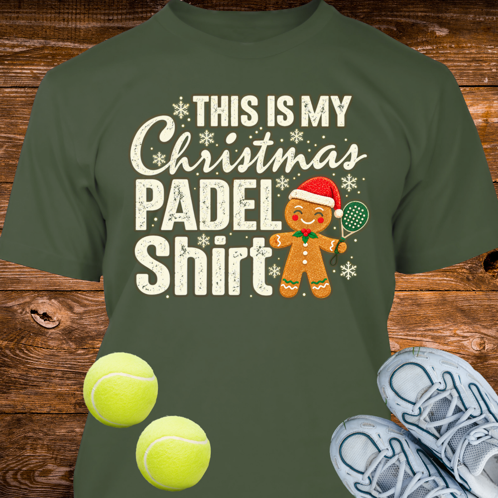 This Is My Christmas Padel Shirt
