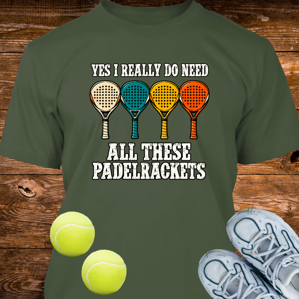 I Really Do Need All These Padel Rackets