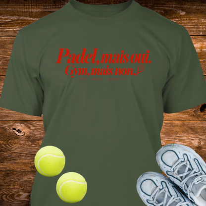 Padel, mais oui. Gym, mais non.