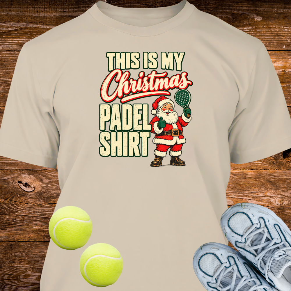 This Is My Christmas Padel Shirt