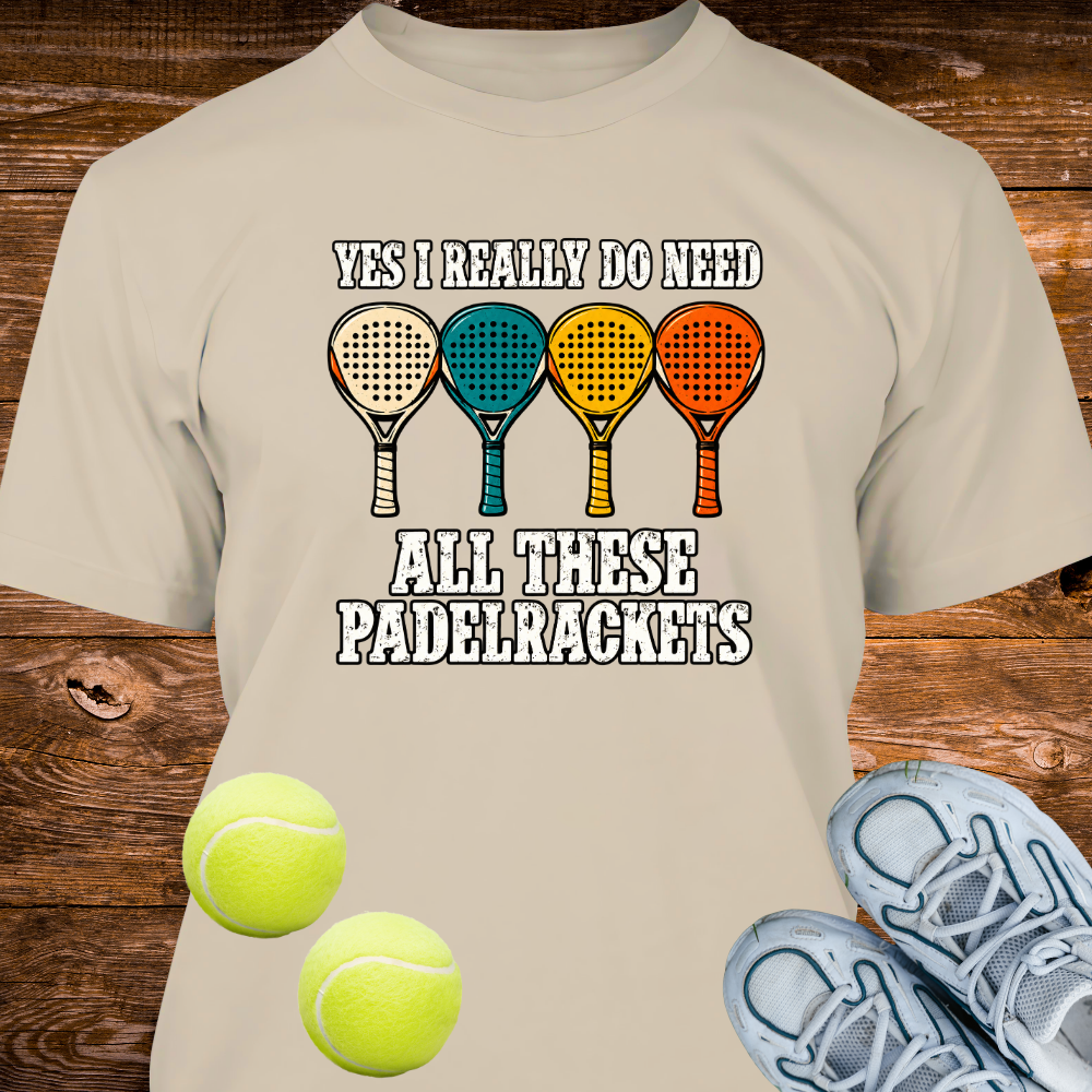I Really Do Need All These Padel Rackets