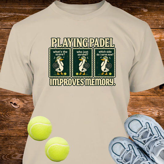 Padel Improves Memory