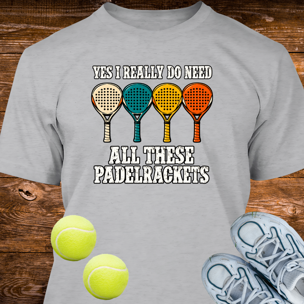 I Really Do Need All These Padel Rackets