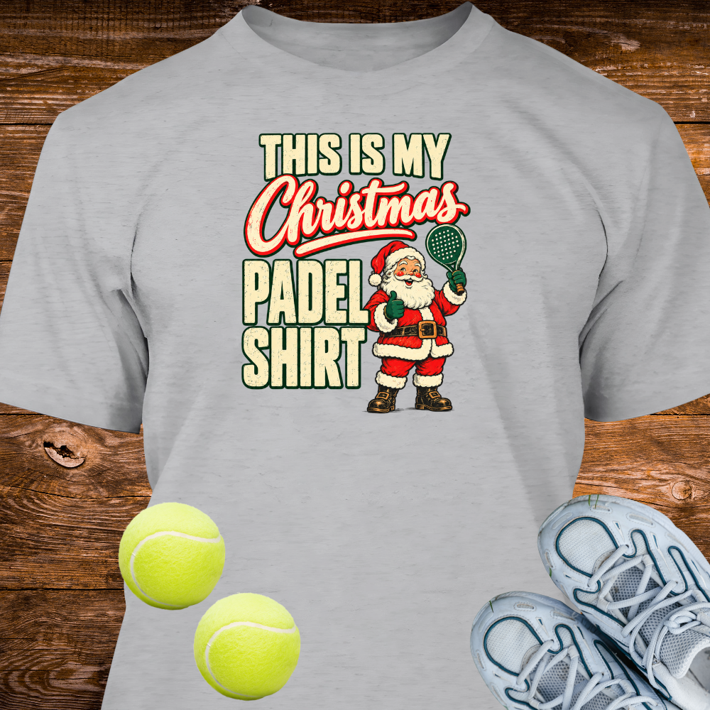 This Is My Christmas Padel Shirt
