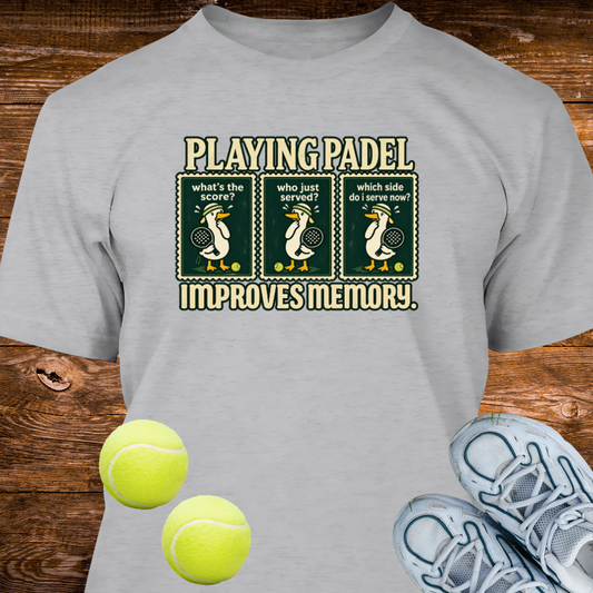 Padel Improves Memory