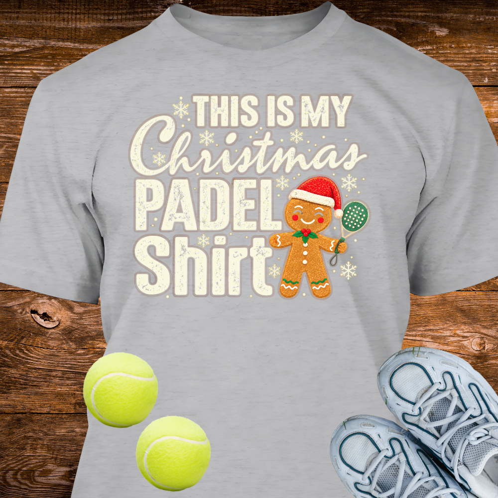This Is My Christmas Padel Shirt